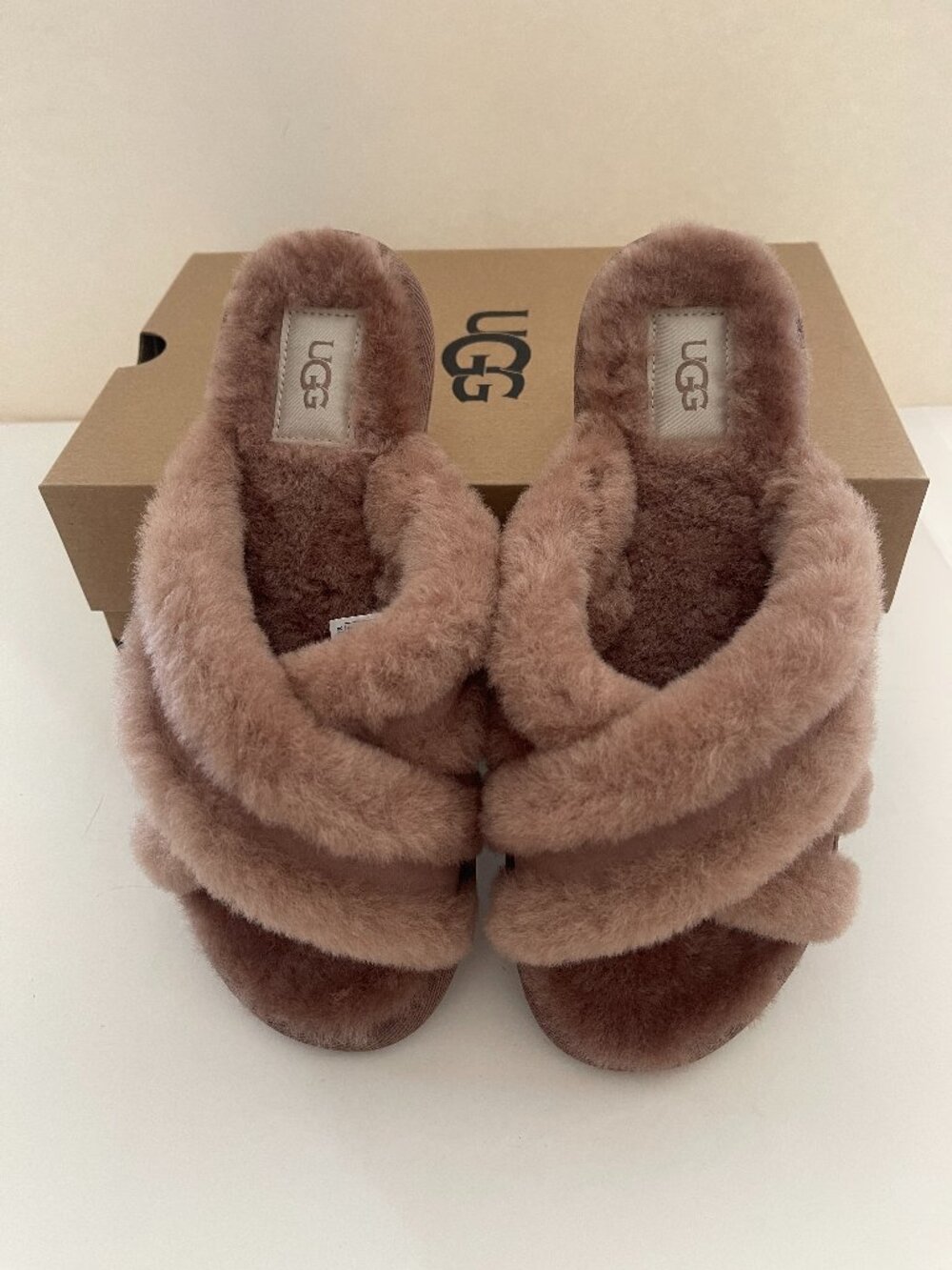 NEW Ugg Scuffita Genuine Shearling Slide Slipper ~ Ryk ~ Size 8